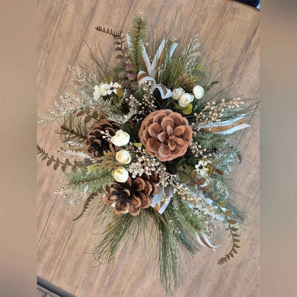 Stunning, One Of A Kind, Custom Made Floral Centerpiece New‎